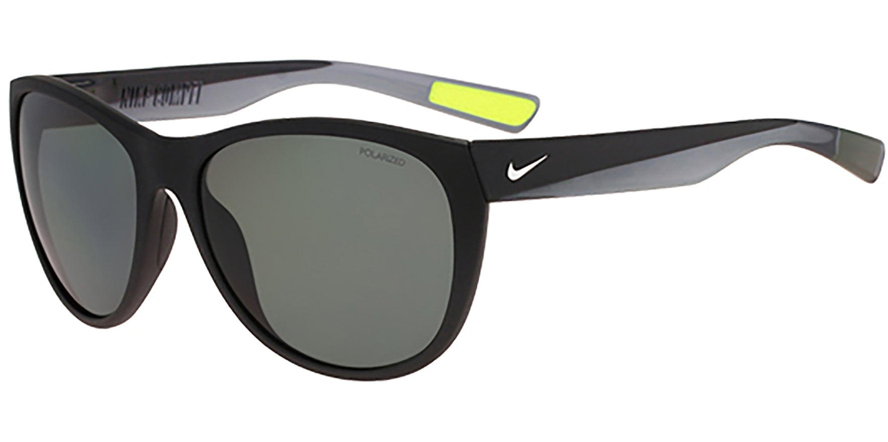 Nike Compel Polarized Sport Matte Black Silver - Eyedictive