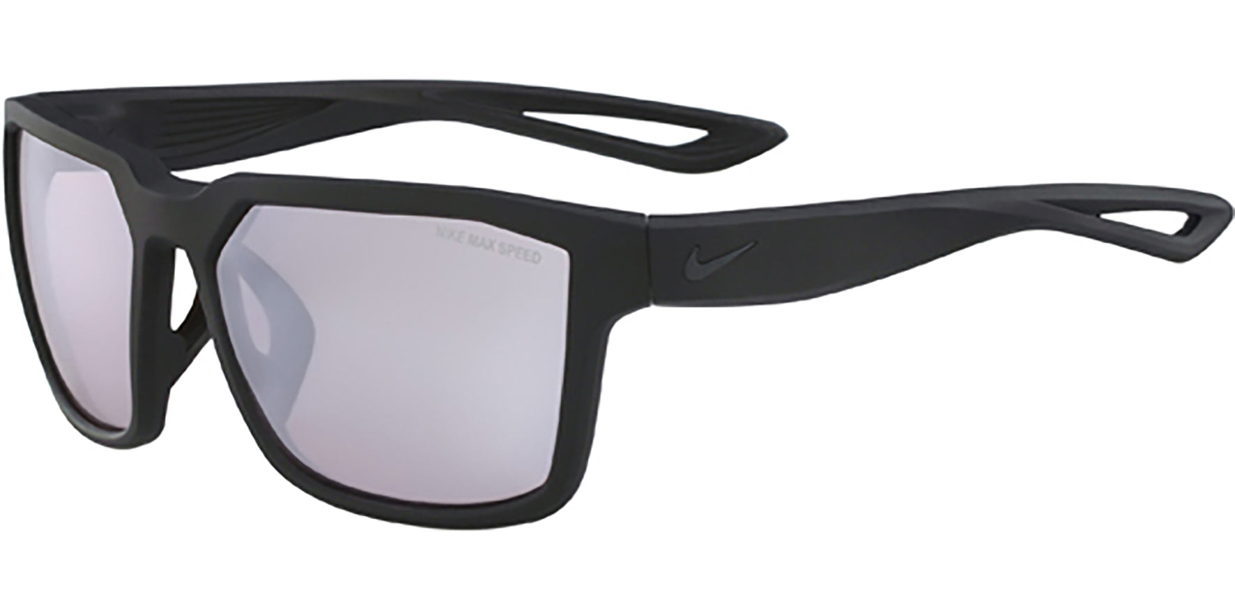 Nike Fleet R Matte Black Square Sport w/ Max Optics - Eyedictive