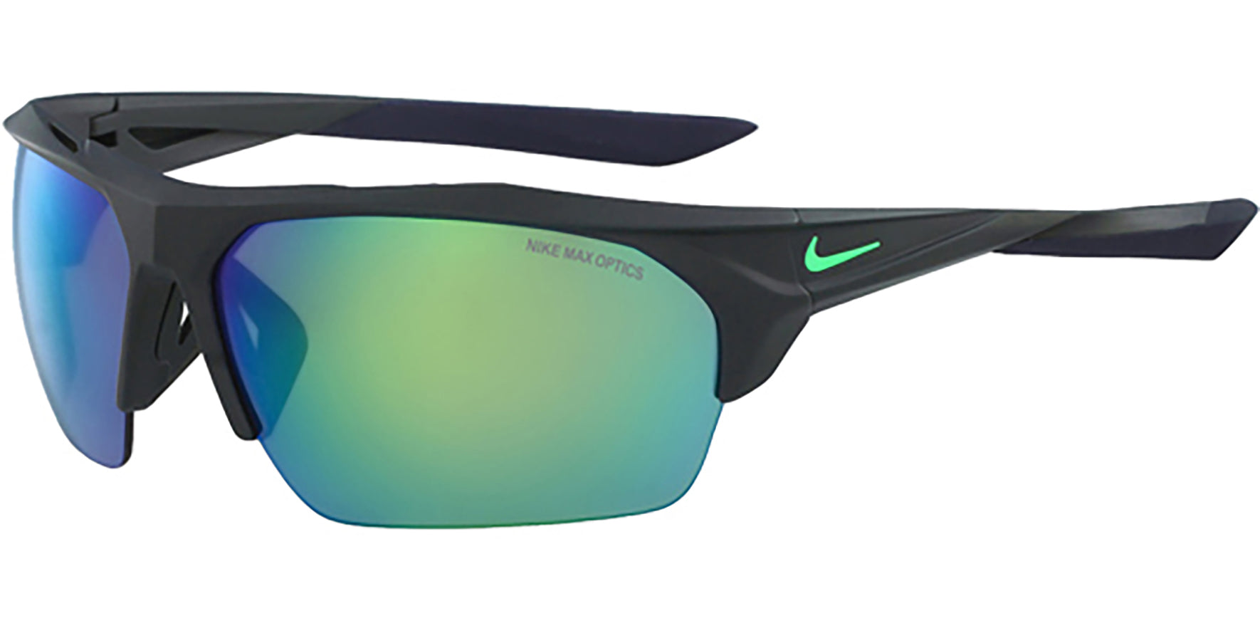 Nike Terminus Matte Seaweed Semi-Rimless Sport - Eyedictive