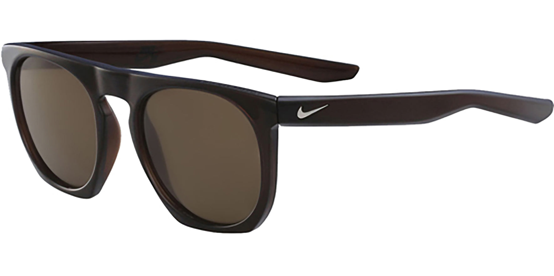 Nike Flatspot Polarized Brown Geometric Square - Eyedictive