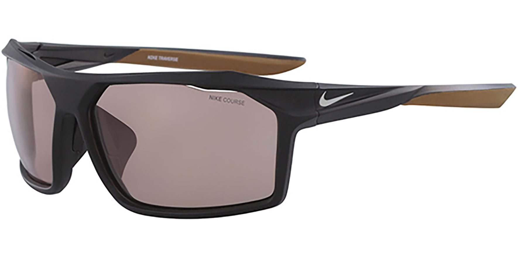 Nike Traverse Matte Black Sport w/ Nike Course Lens