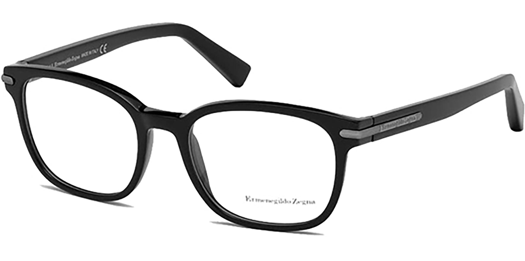 Ermenegildo Zegna Optical Shiny Black Classic - Eyedictive