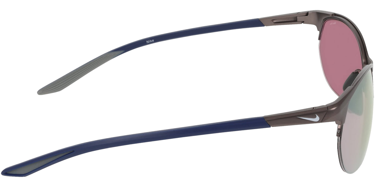 Nike Modern Metal Zone Semi-Rimless Soft Square w/ Max+ Lens