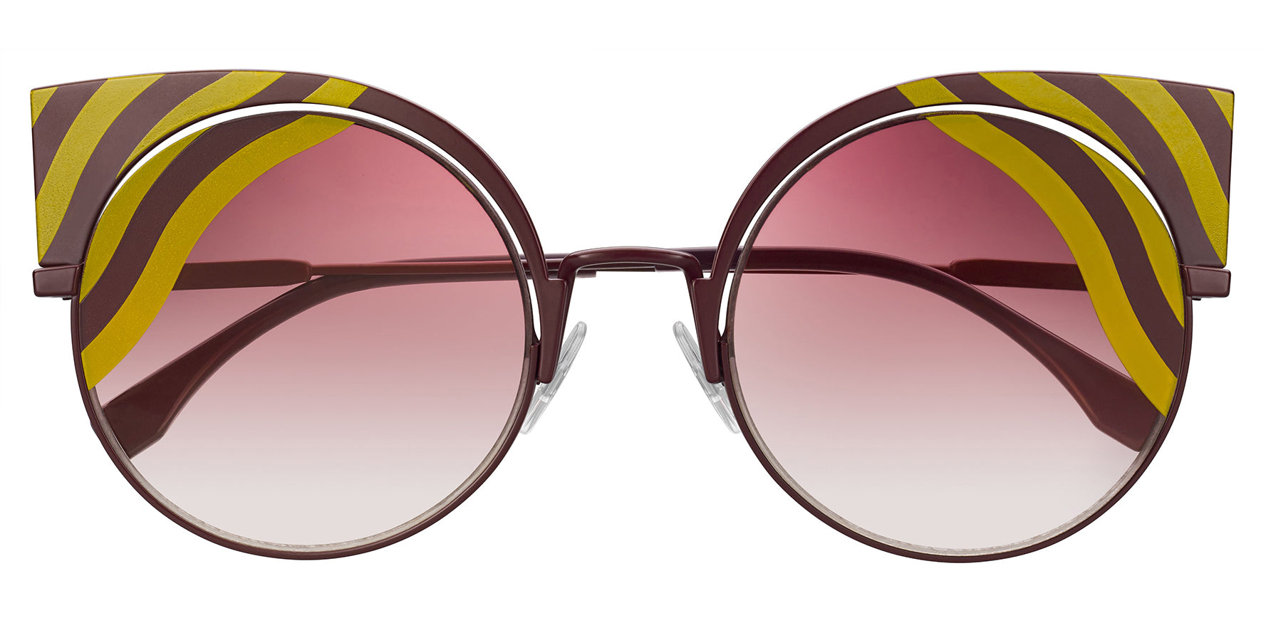 Fendi Hypnoshine Metal Cat-Eye w/ Gradient Lens - Eyedictive