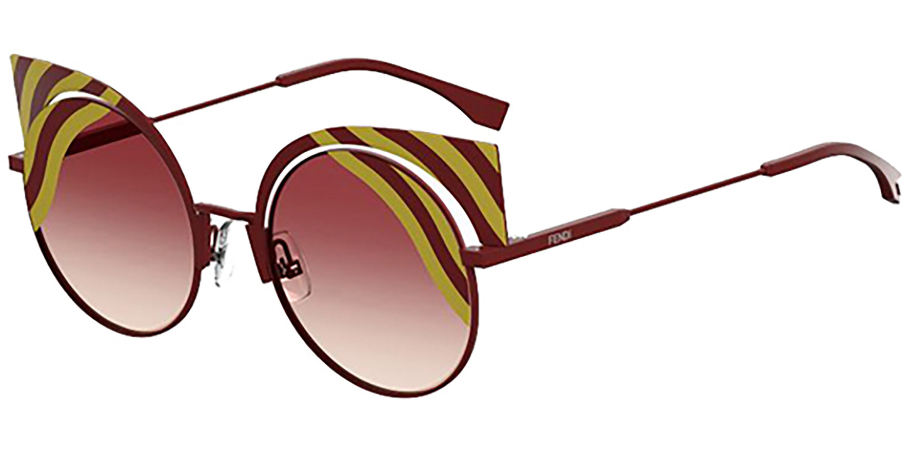 Fendi Hypnoshine Metal Cat-Eye w/ Gradient Lens - Eyedictive