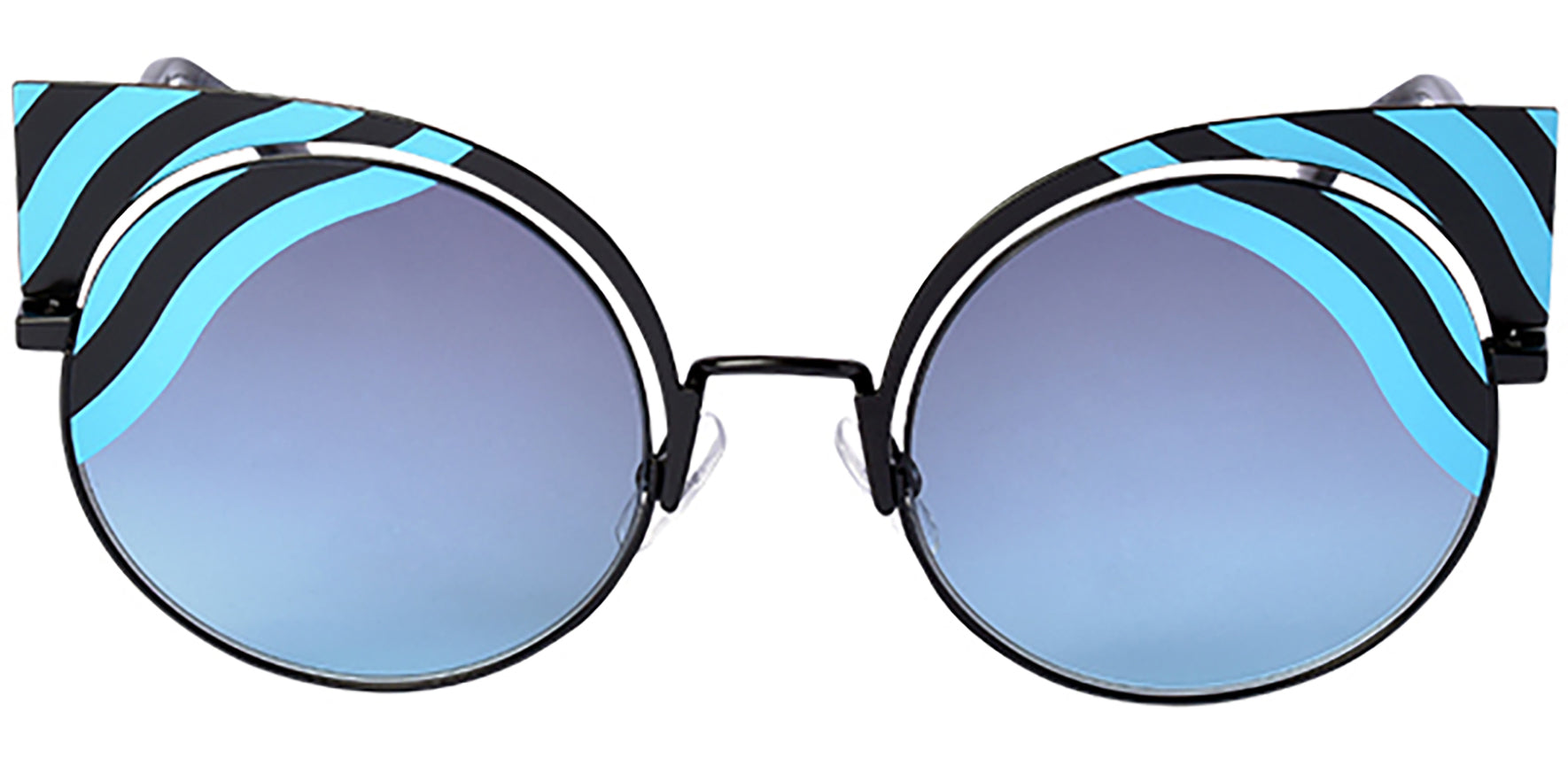 Fendi Hypnoshine Metal Cat-Eye w/ Gradient Lens - Eyedictive