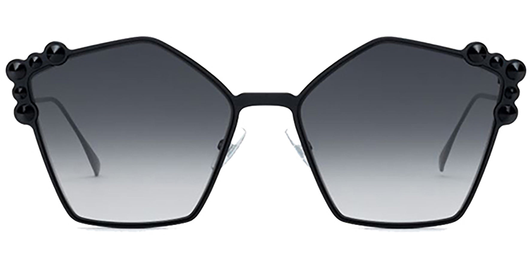 Fendi Can Eye Oversize w/ Conical Stud Detail - Eyedictive