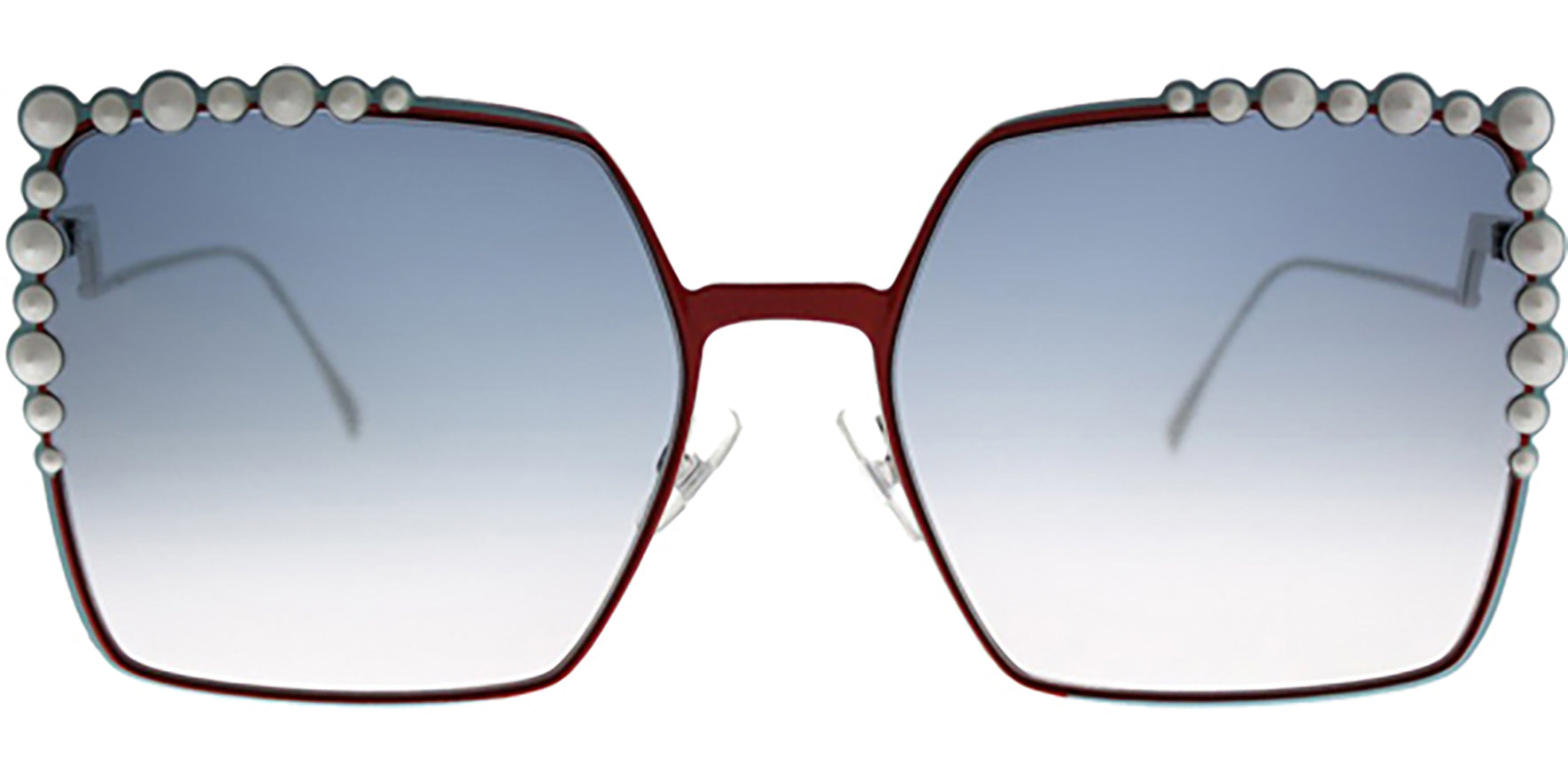 Fendi Can Eye Stud-Tipped Orange Blue Gradient - Eyedictive