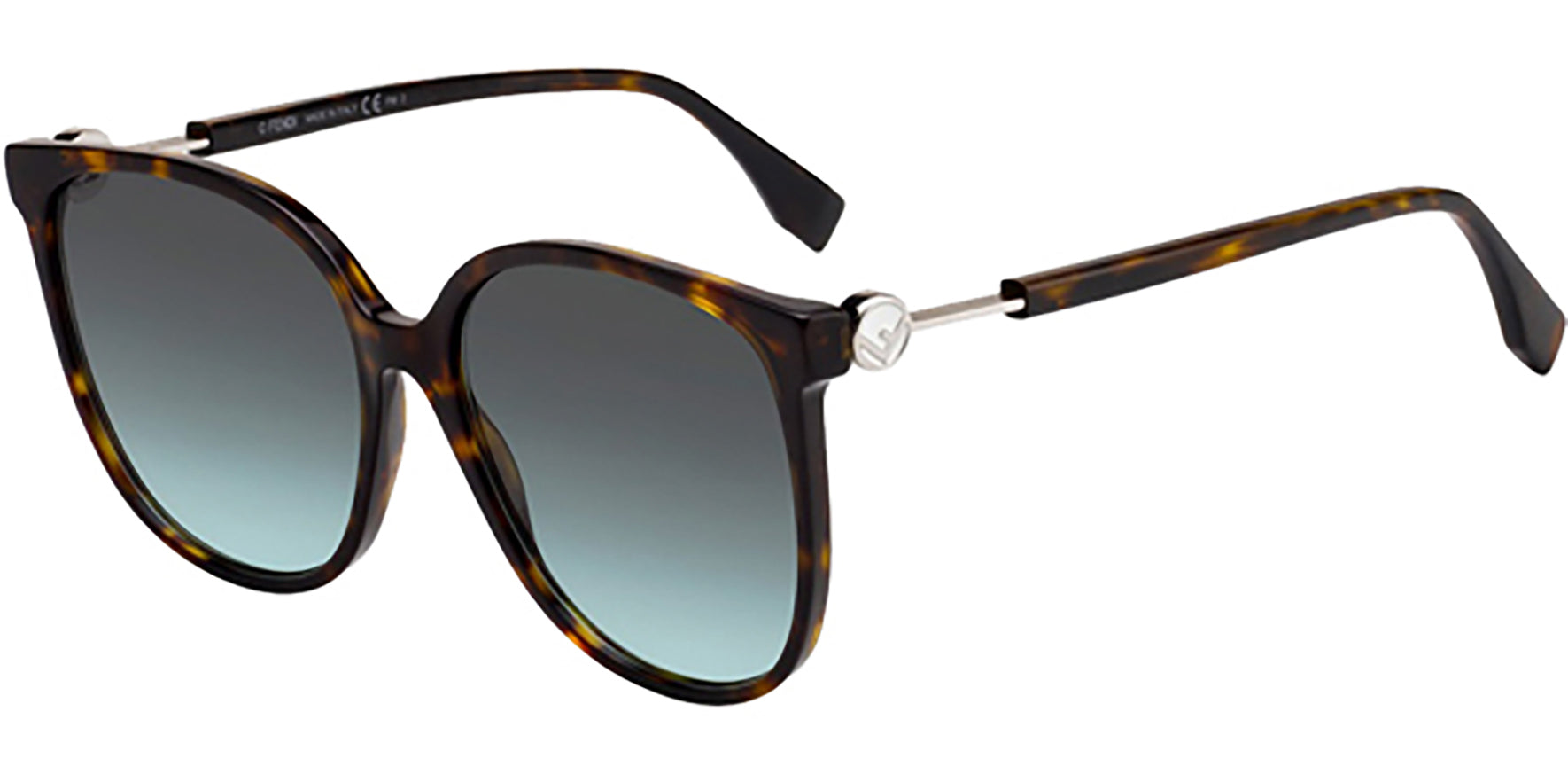 Fendi Oversized Soft Square w/ Gradient Lens - Eyedictive