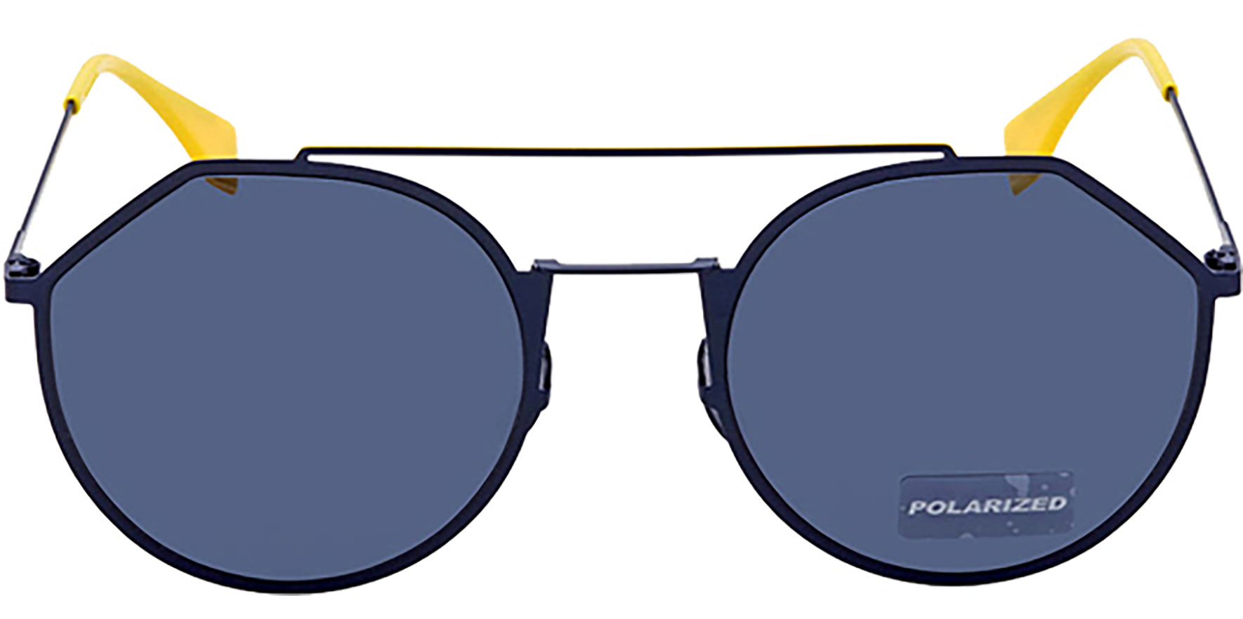 Fendi Polarized Blue Stainless Steel Round - Eyedictive