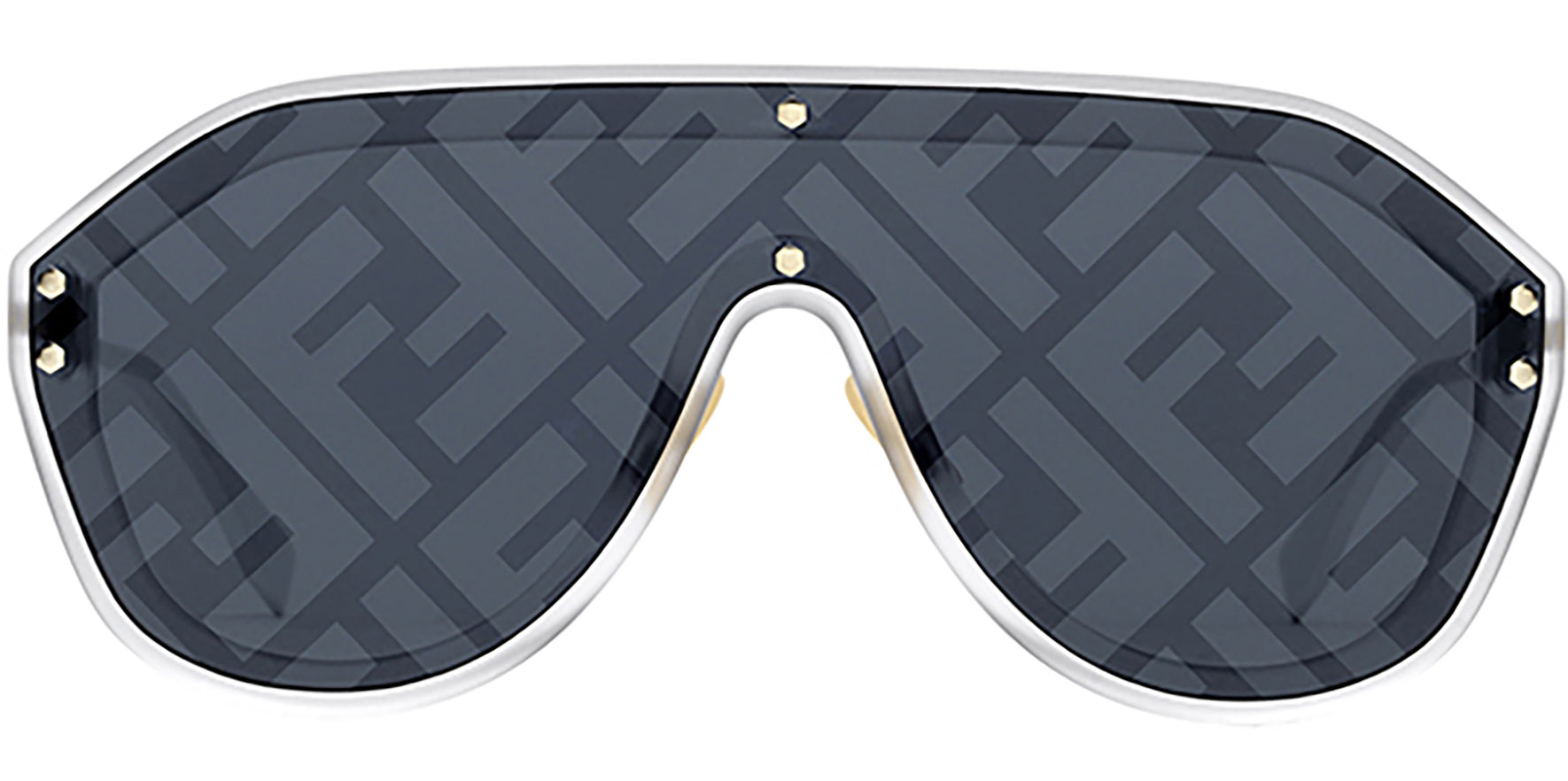 Fendi Fabulous Shield w/ Blue Decor Lens - Eyedictive