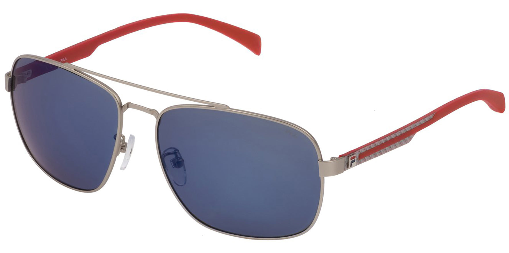 Fila Polarized Silver-Tone Navigator - Eyedictive