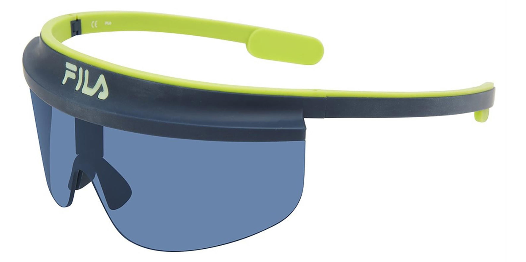 Fila Semi-Rimless Sport Shield w/ Visor Detail - Eyedictive