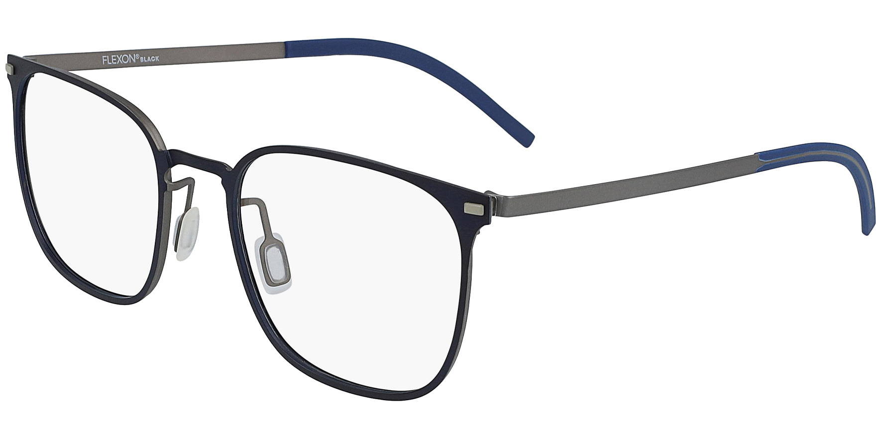 Flexon Classic Square Flexible Titanium Eyeglass Frames - Eyedictive