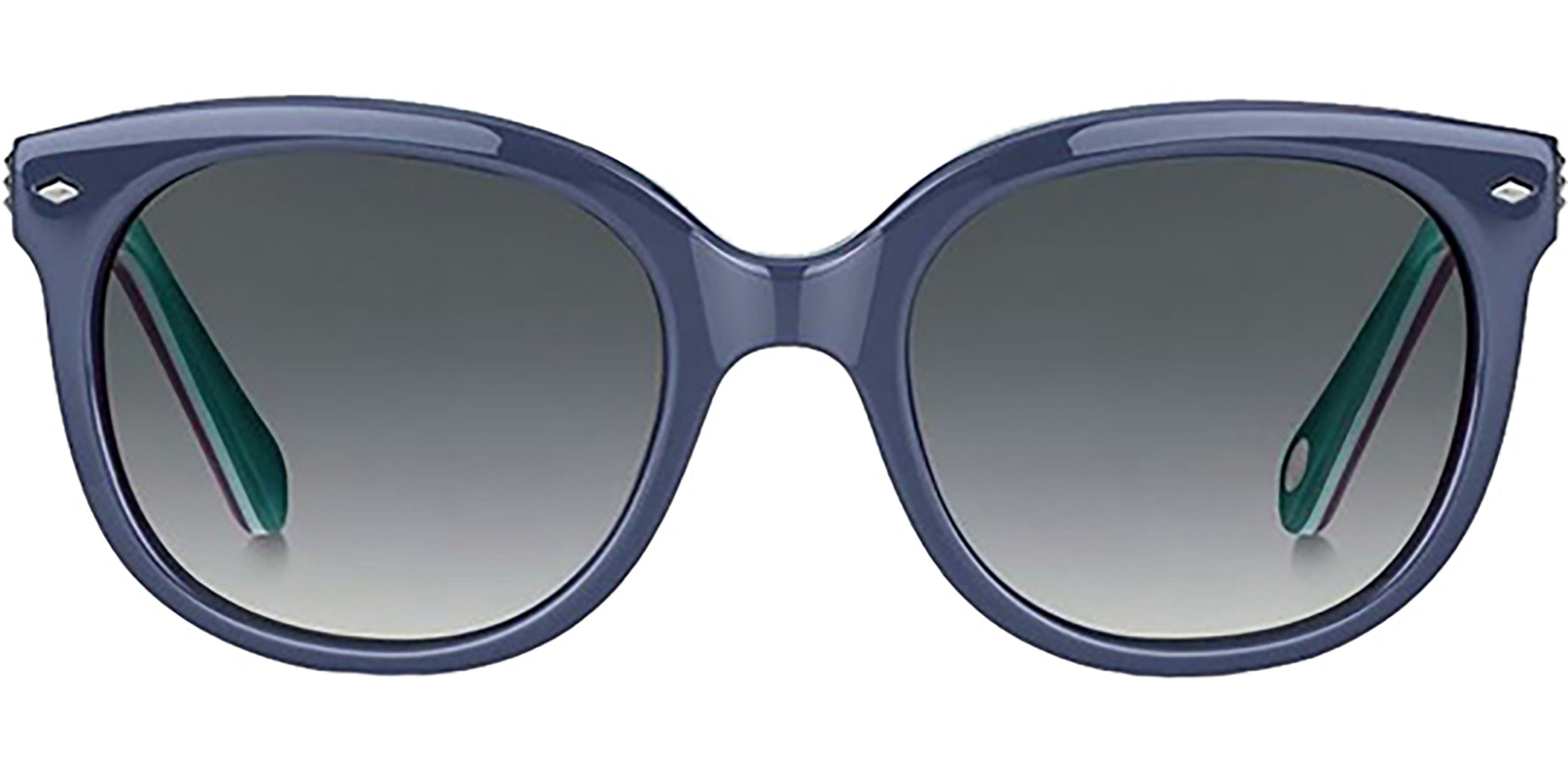 Fossil Blue Soft Square w/ Gradient Lens - Eyedictive