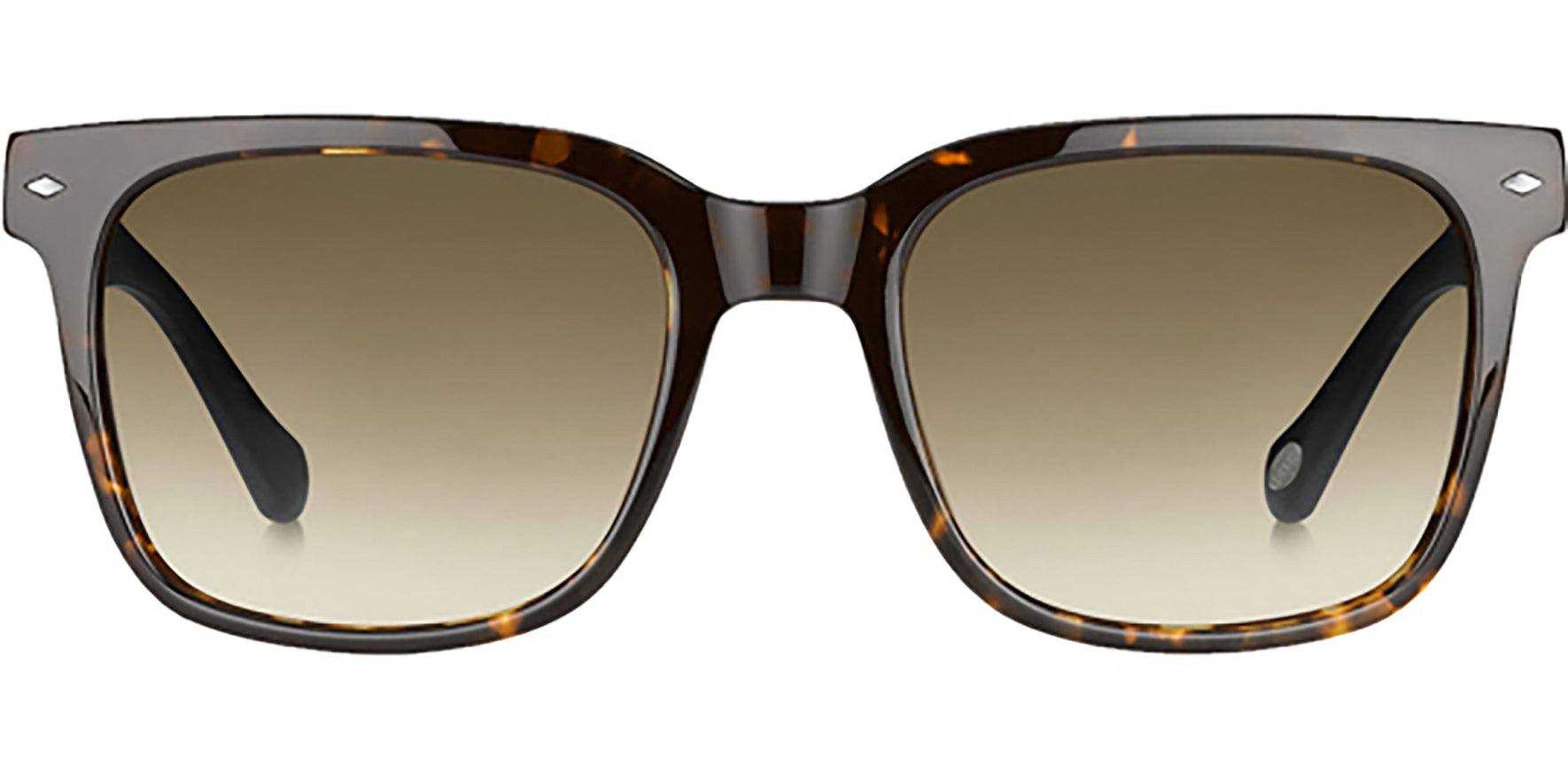 Fossil Dark Havana Soft Square w/ Gradient Lens - Eyedictive