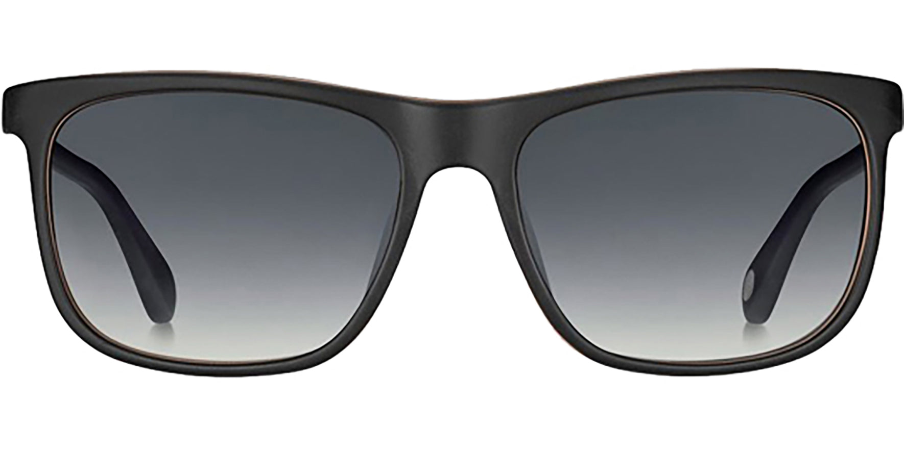 Fossil Matte Black Classic Square w/ Gradient Lens - Eyedictive