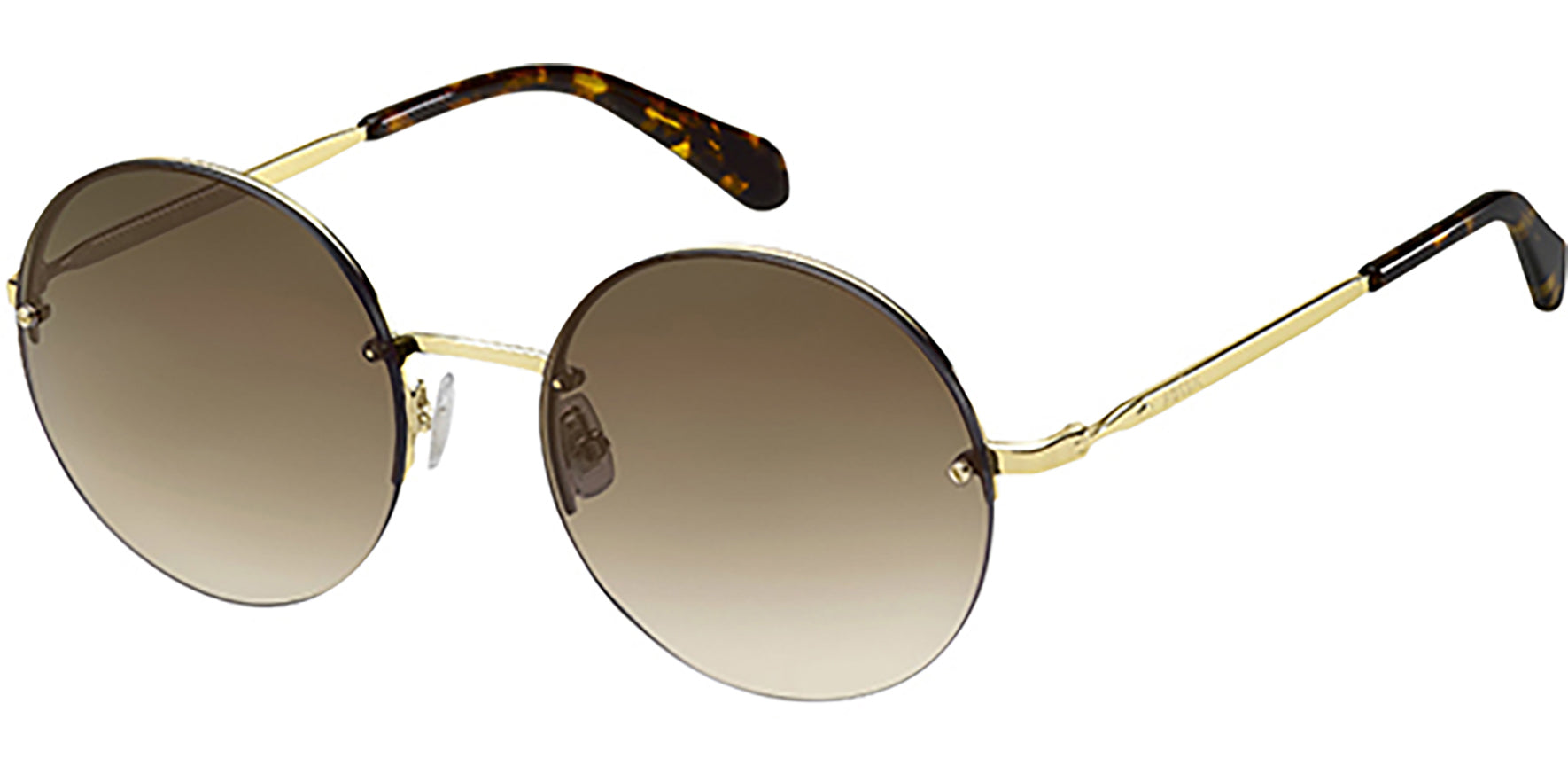 Fossil Semi-Rimless Round Classic - Eyedictive