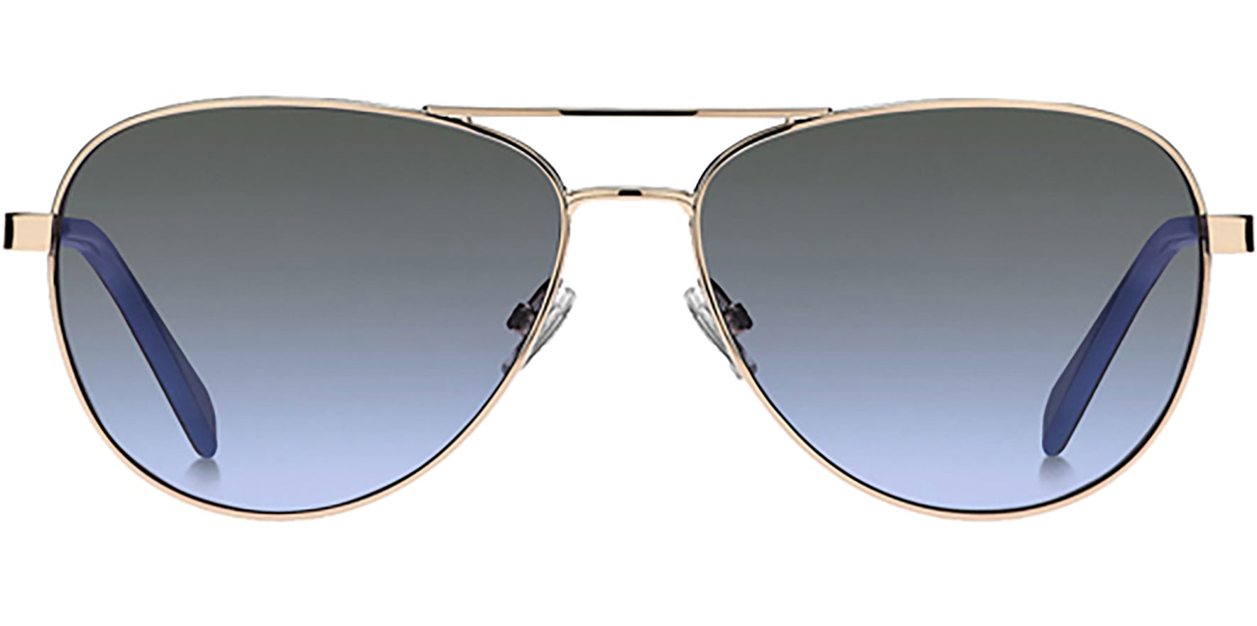 Fossil Rose Gold-Tone Aviator - Eyedictive