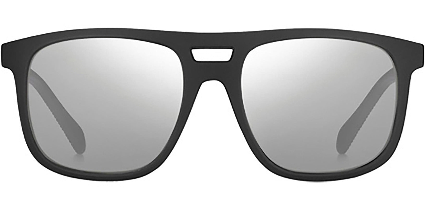 Fossil Matte Black Square w/ Mirror Lens - Eyedictive