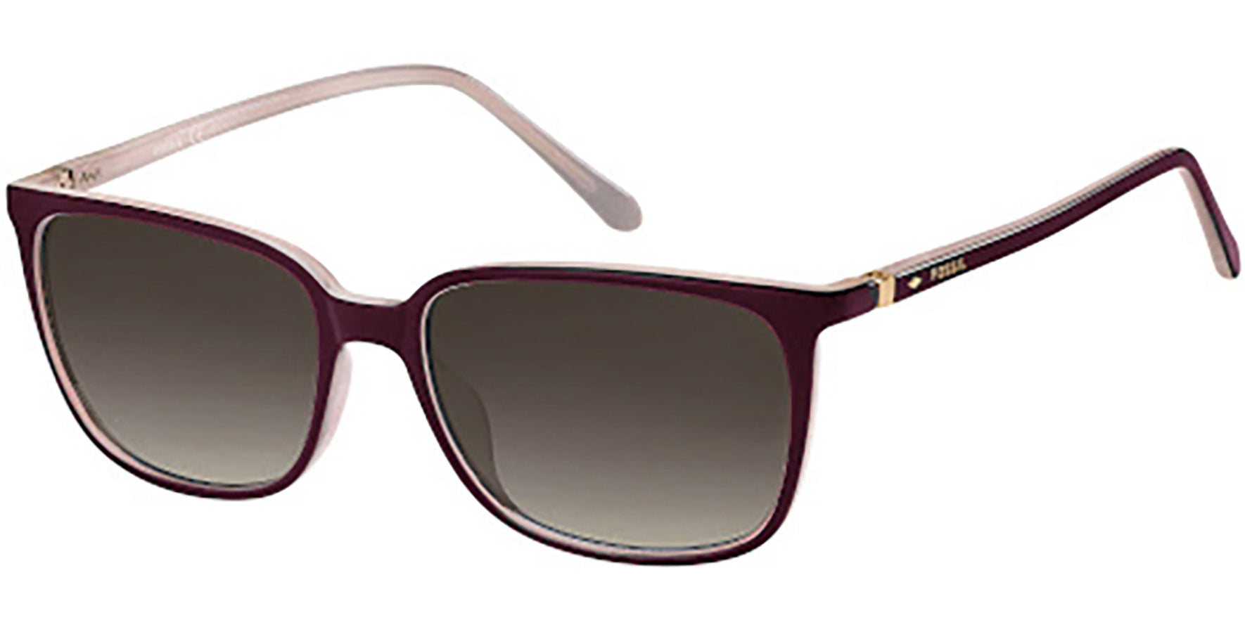 Fossil Kelsey Burgundy/Pink Soft Square Classic - Eyedictive