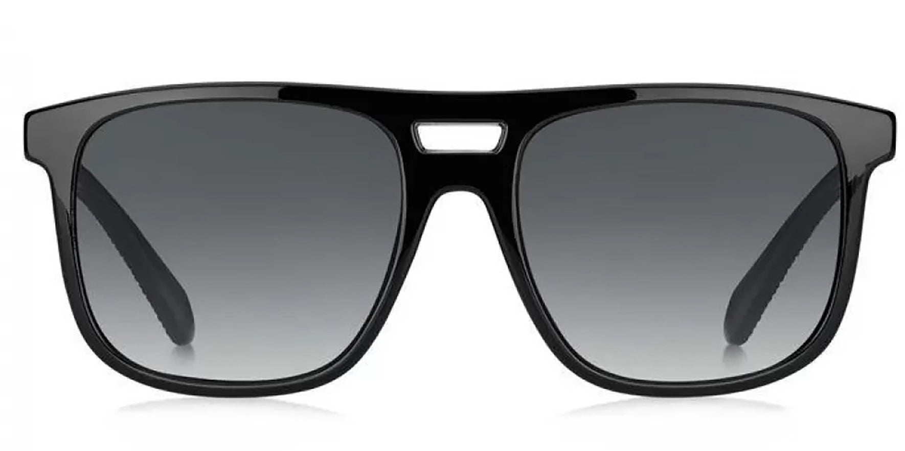 Fossil Black Flat-Top Navigator w/ Gradient Lens - Eyedictive