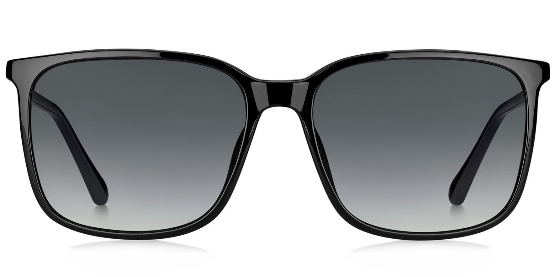 Fossil Black Slim Classic Square w/ Gradient Lens - Eyedictive