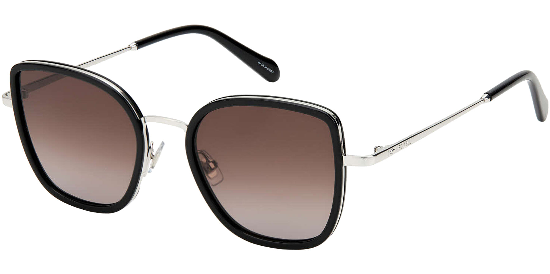 Fossil Black/Palladium Butterfly w/ Gradient Lens - Eyedictive