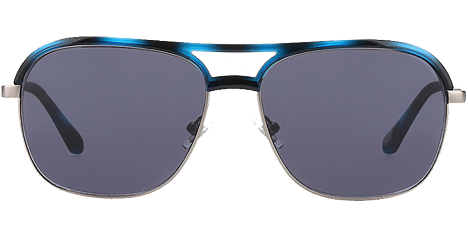 Fossil Blue Horn Brow-Line Navigator - Eyedictive