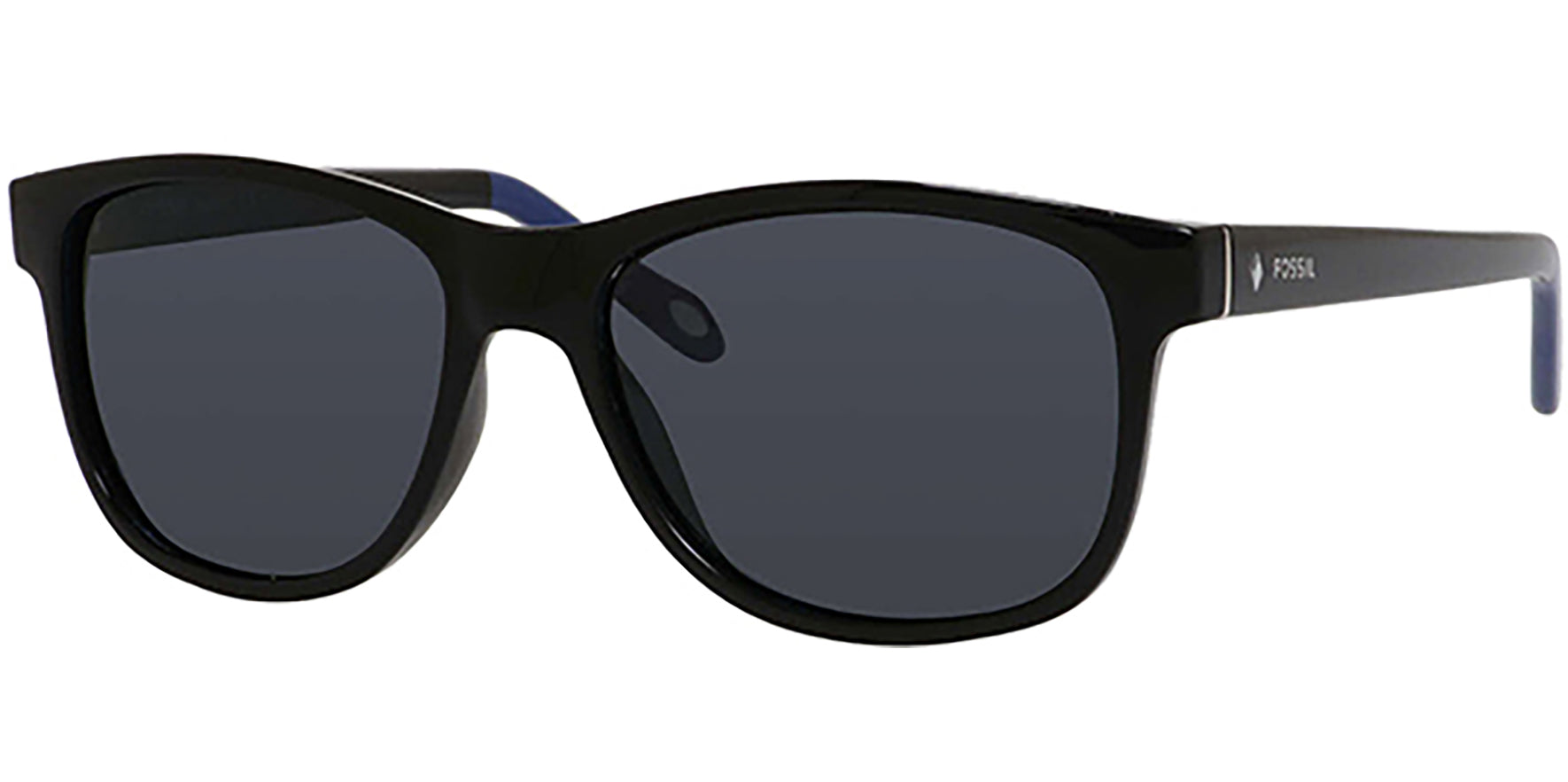 Fossil Polarized Beveled Black Classic - Eyedictive