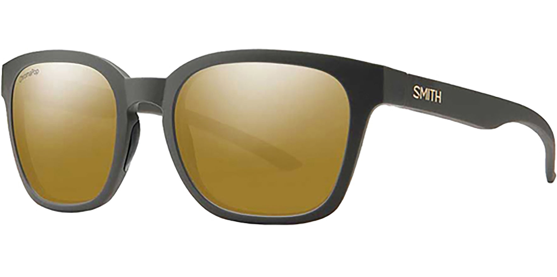 Smith Optics Founder Slim ChromaPop Matte Gravy Soft Square - Eyedictive