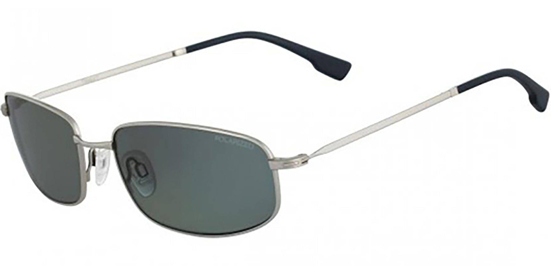 Flexon Polarized Memory Metal Silver-Tone Classic - Eyedictive