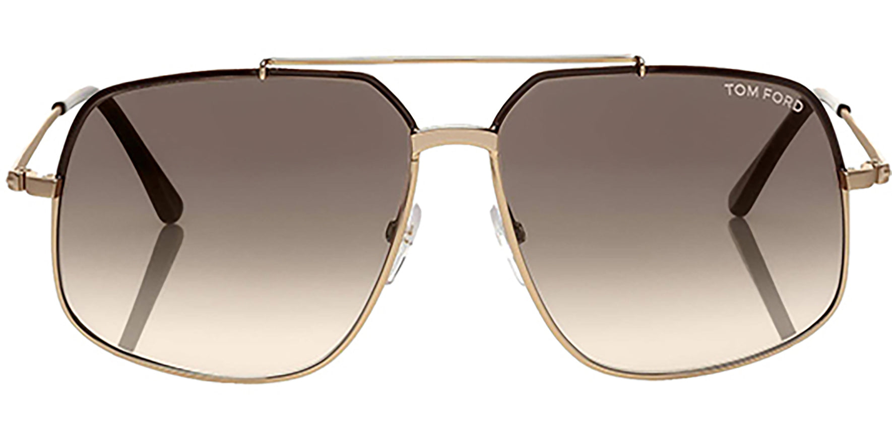 Tom Ford Ronnie Oversize Aviator w/ Gradient Lens - Eyedictive