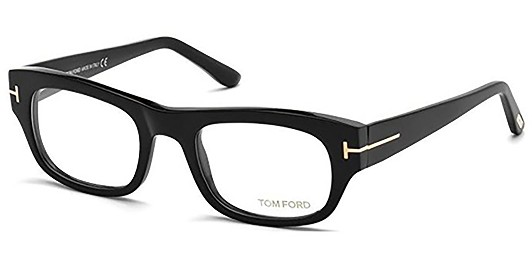 Tom Ford Optical Square Shiny Black - Eyedictive