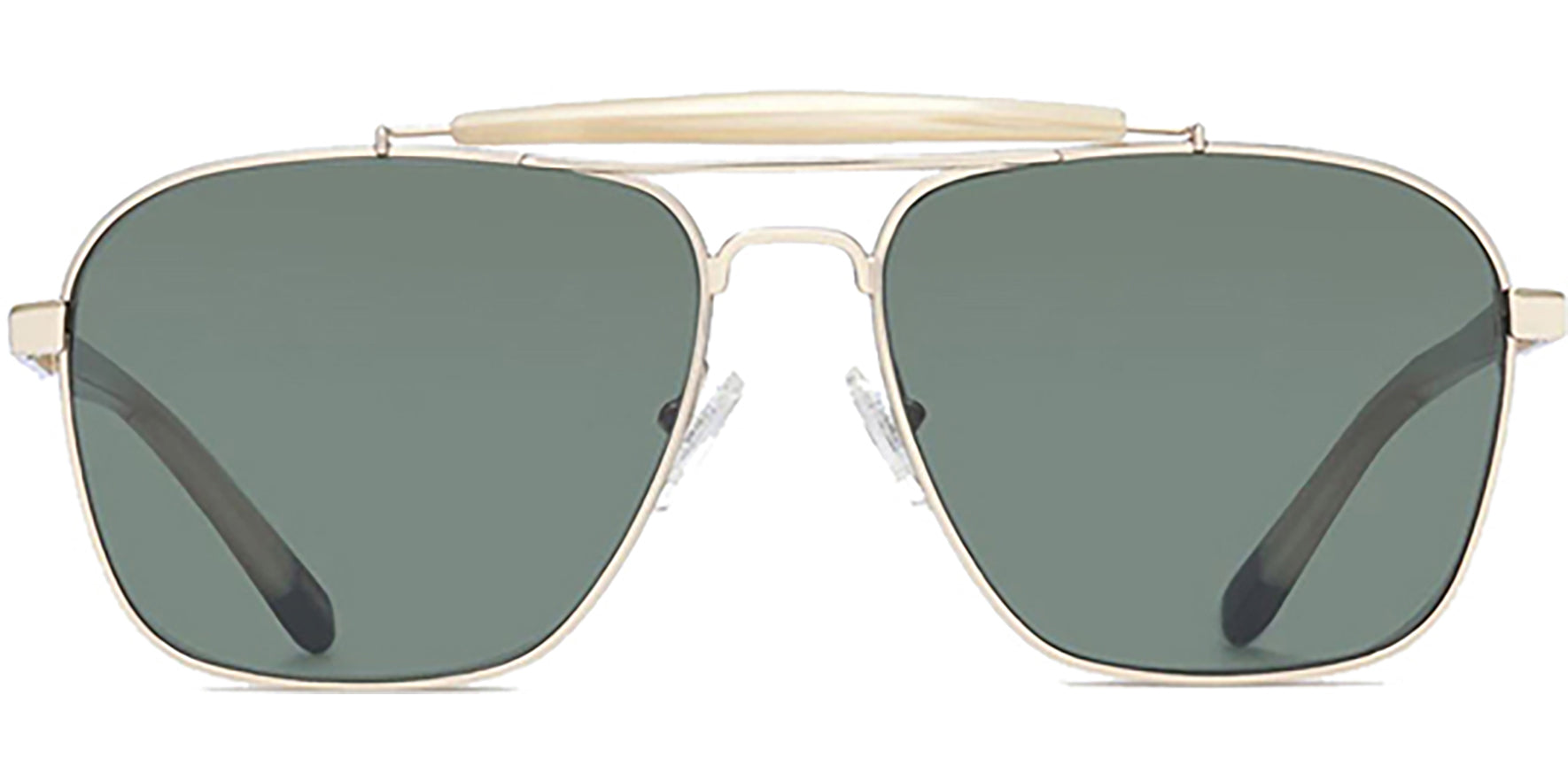 Gant Gold-Tone Ivory Brow Bar Navigator - Eyedictive