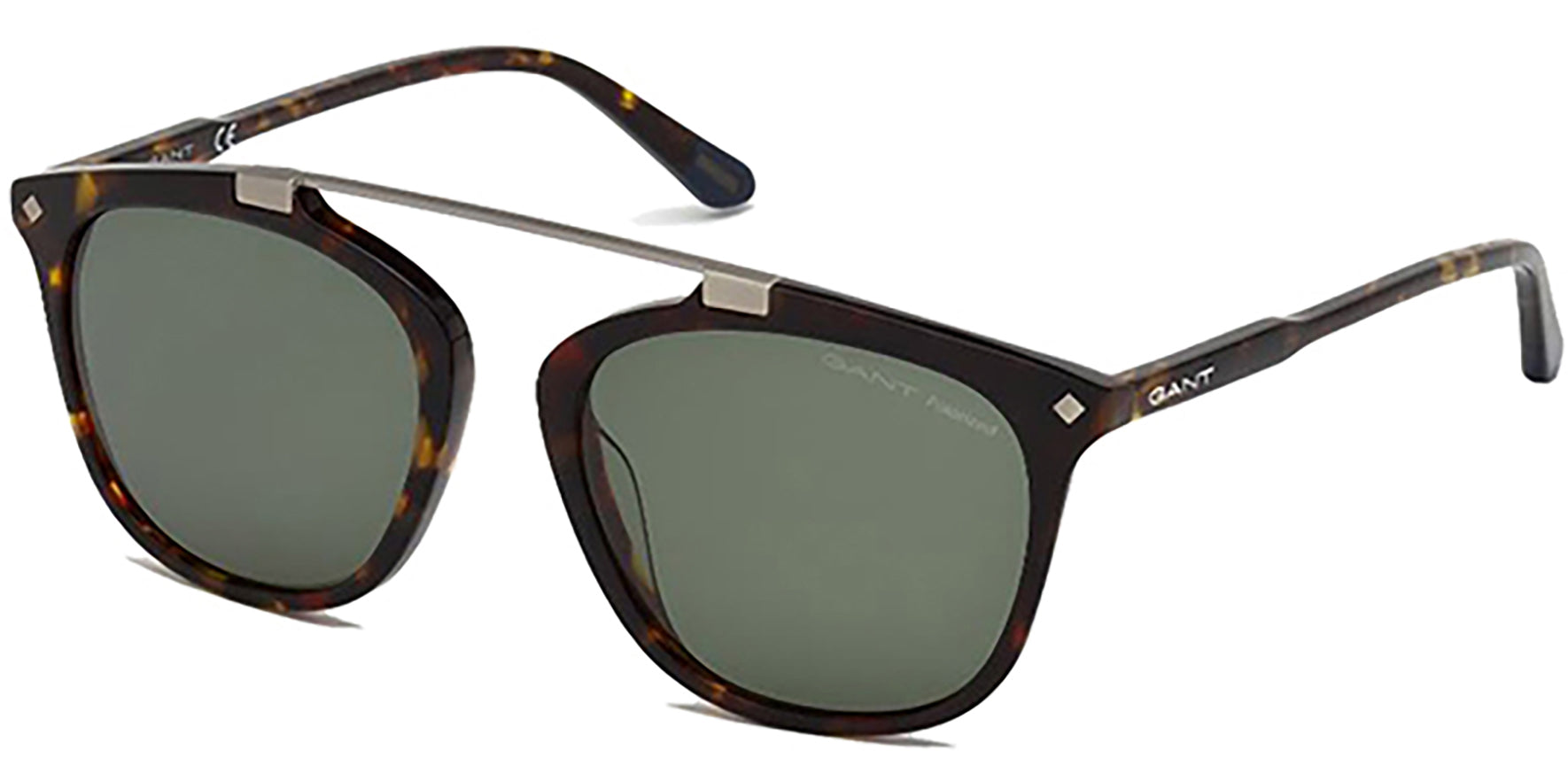 Gant Polarized Dark Havana Vintage Pilot - Eyedictive