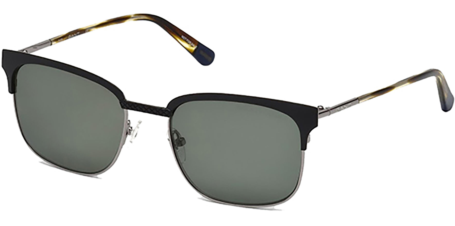 Gant Textured Browline Matte Black Classic - Eyedictive