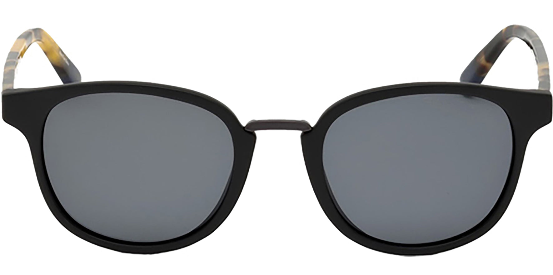 Gant Polarized Matte Black Vintage Style Round - Eyedictive