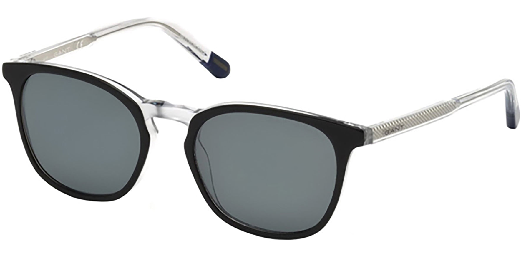 Gant Eyewear Polarized Matte Black/Crystal Rounded Classic - Eyedictive