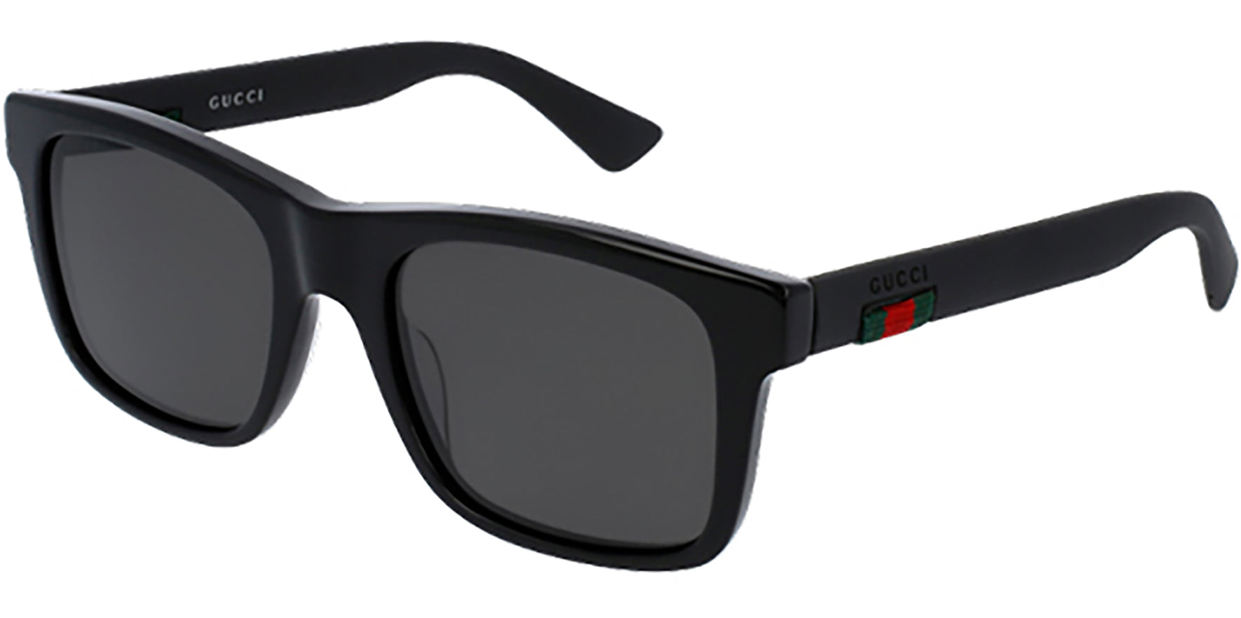 Gucci Polarized Black Soft Square Classic - Eyedictive