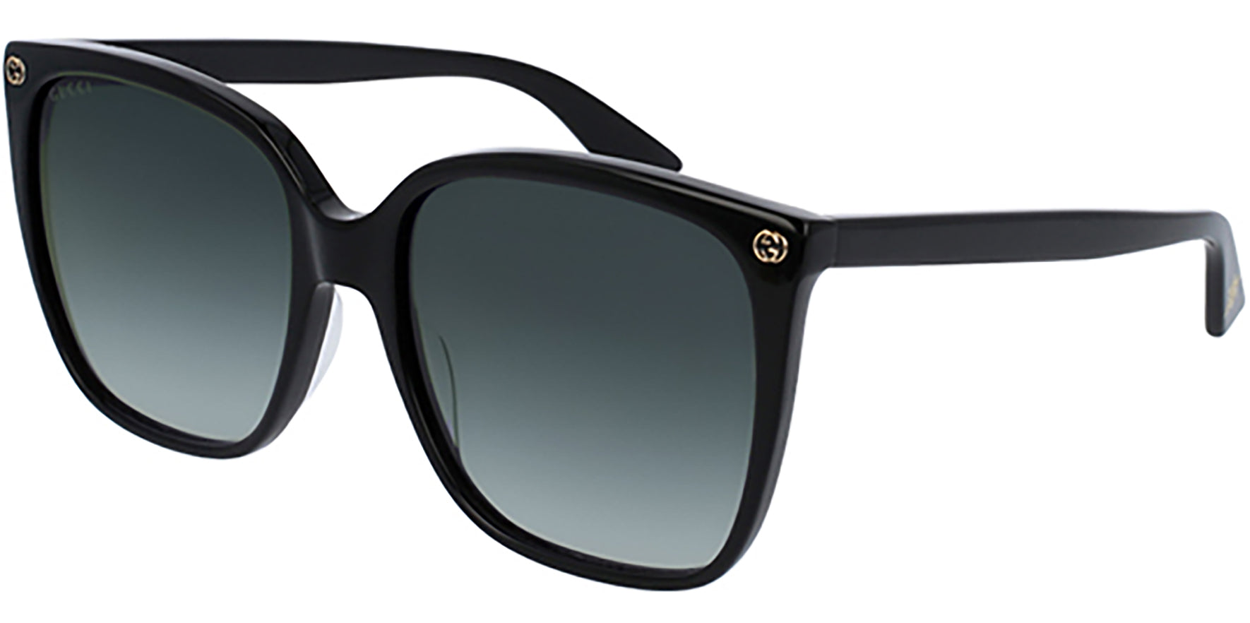 Gucci Oversize Square Cat-Eye w/ Gradient Lens - Eyedictive