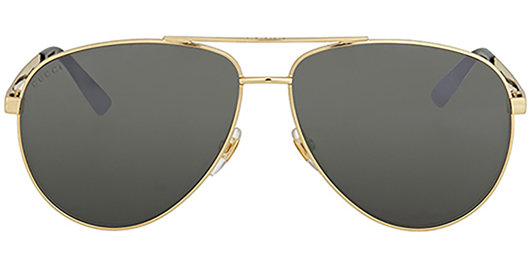 Gucci Classic Gold Aviator w/ Grey Flash Lens - Eyedictive