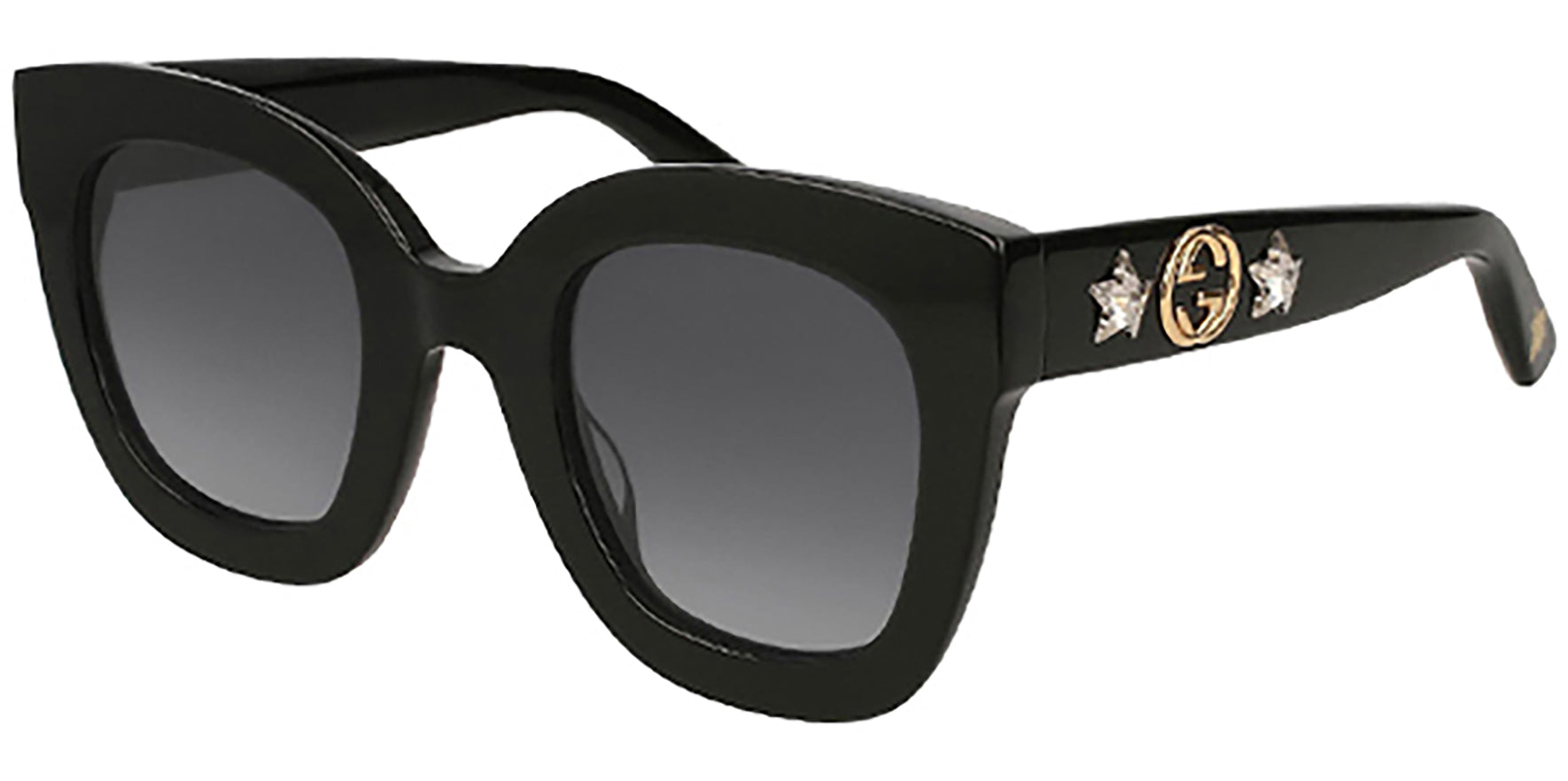 Gucci Oversize Cat-Eye w/ Gradient Lens - Eyedictive