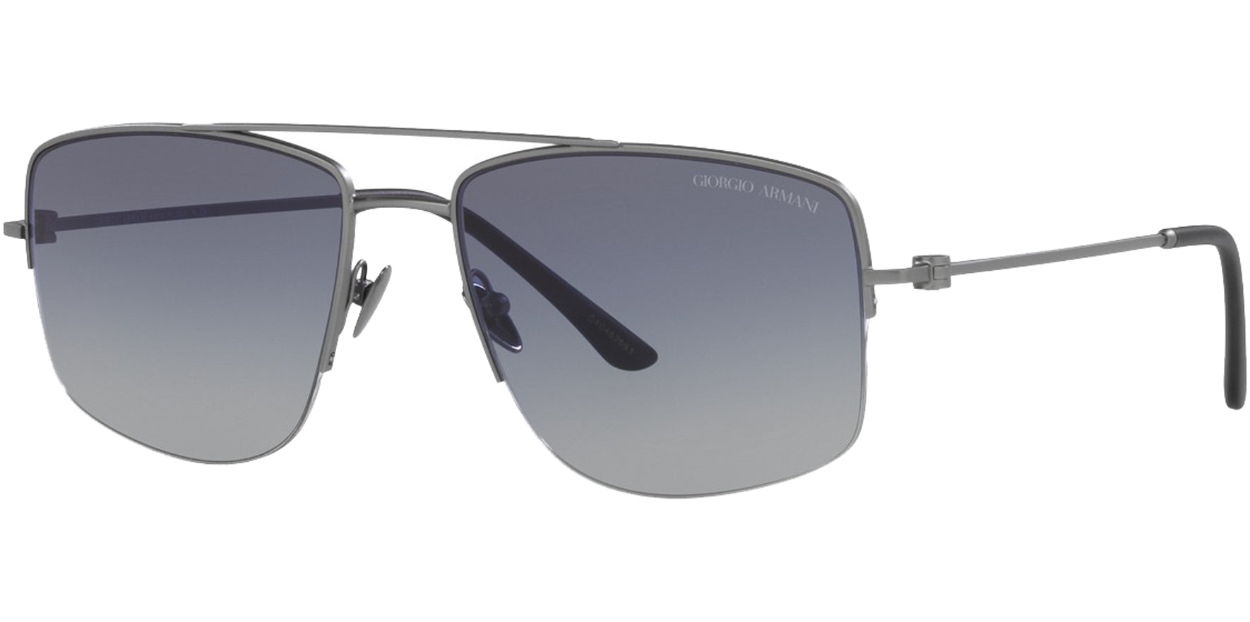 Giorgio Armani Semi-Rimless Navigator - Eyedictive