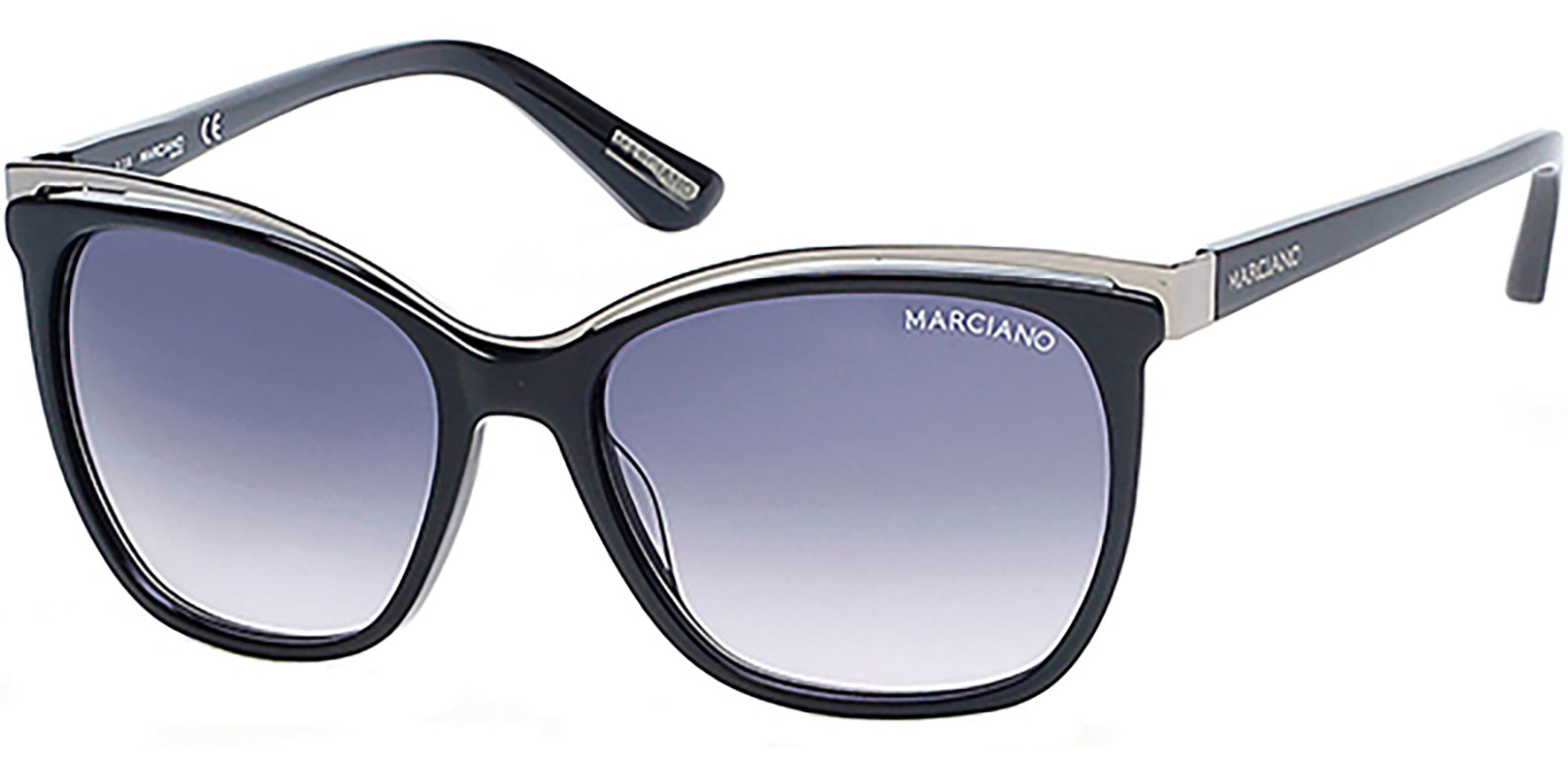 Guess By Marciano Metal Browline Cat-Eye - Eyedictive