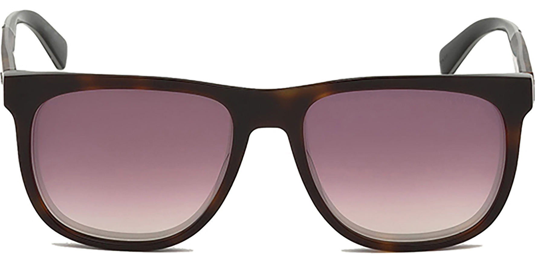 Guess Matte Havana Flat-Top w/ Gradient Lens - Eyedictive