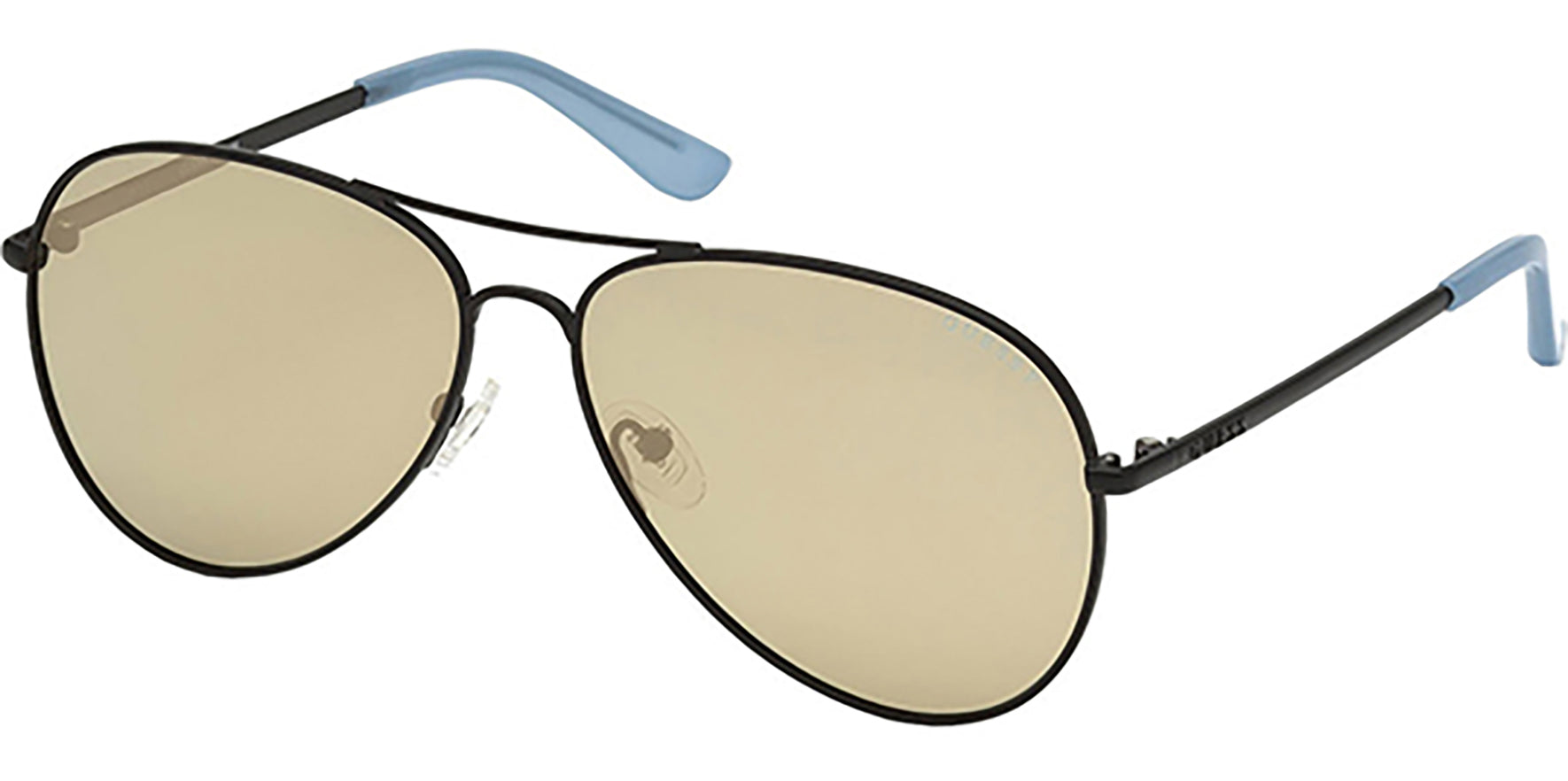 Guess Polarized Classic Teardrop Aviator - Eyedictive