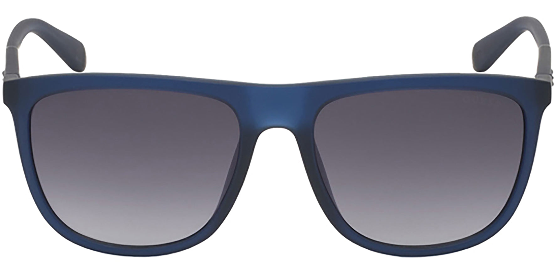 Guess Melvin Matte Blue Square w/ Gradient Lens - Eyedictive