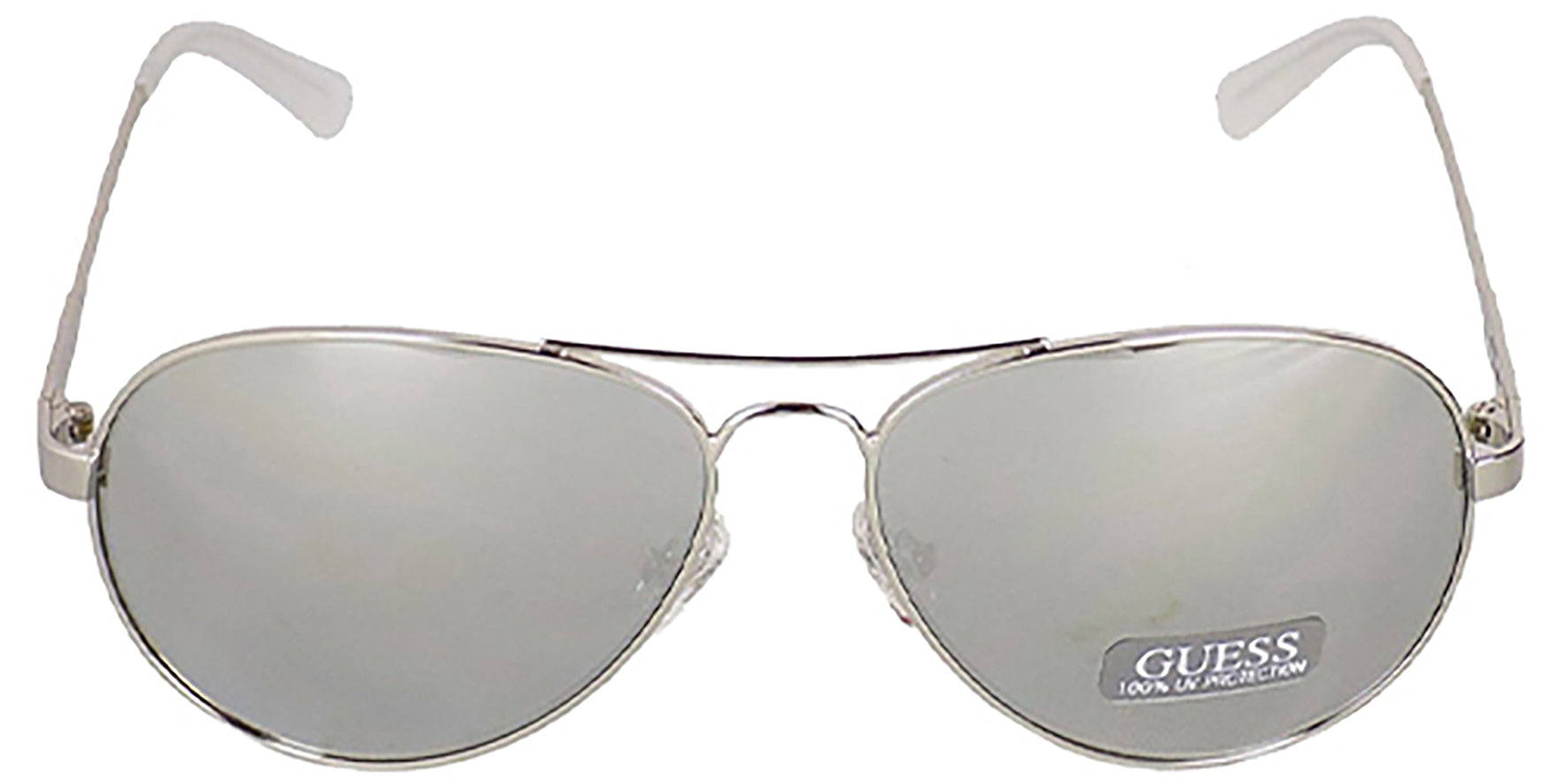 Guess Classic Aviator w/ Silver Mirrored Lens - Eyedictive