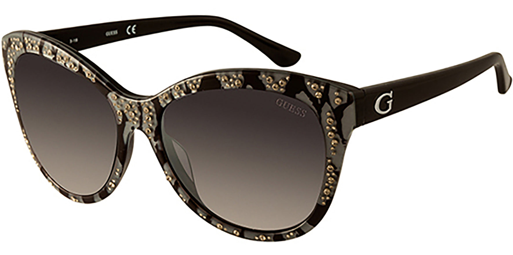 Guess Rhinestone Accent Cat Eye - Eyedictive